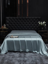 [Grayish Blue] SilkSilky  Duvet Covers 002