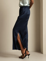 [Dark Blue] SilkSilky  Women's Pants 001