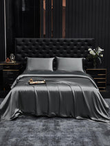 [Dark Gray] SilkSilky  19Momme Bedding Set 002