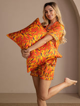 [Orange Dog] SilkSilky  Pillowcases 001
