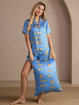 [Blue Fish] SilkSilky  Pillowcases 004