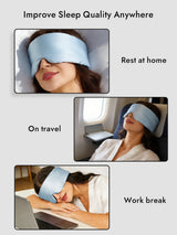 [Light Blue] SilkSilky  Eye Mask 006