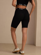 [Black] SilkSilky Womens Shorts 002