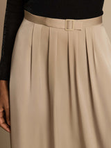 [Tan] SilkSilky  Skirt 003
