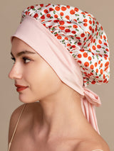 [Cherry] SilkSilky  Sleep Cap 004