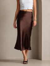 [Coffee] SilkSilky  Skirt 003