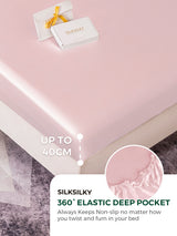 [Pink] SilkSilky  25Momme Bedding Set 004