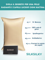 [Beige] SilkSilky  19Momme Pillowcase 003