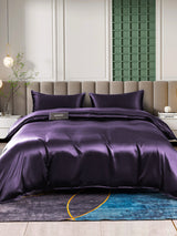 [Deep Purple] SilkSilky  22Momme Bedding Set 001