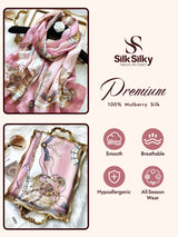 [P019] SilkSilky  Pure Silk Scarf 002