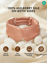 [Pink] SilkSilky  Eye Mask 002