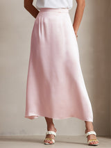 [Pink] SilkSilky  Skirt 003