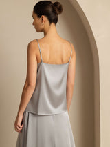 [Griffin Gray] SilkSilky  Spaghetti Strap Camisole Top 002