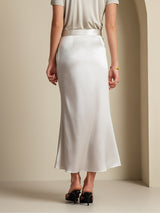 [Light Gray] SilkSilky  Skirt 002