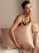 [Yellow Heart Geo] SilkSilky  Pillowcases 005