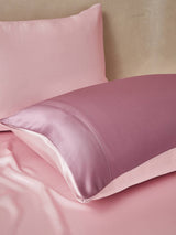 [PaleMauve+LightPink] SilkSilky  22Momme Bedding Set 005