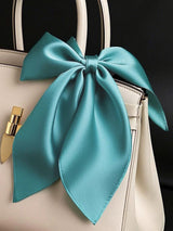 [Teal] SilkSilky  Scarf 001