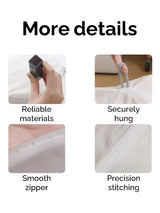 [White] SilkSilky  Laundry Wash Bags 004