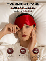 [Wine] SilkSilky  22Momme Eye Mask 007