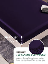 [Deep Purple] SilkSilky  22Momme Sheet 004
