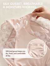 [Pink] SilkSilky  Panty 005