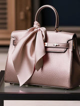 [Pink] SilkSilky  Scarf 001