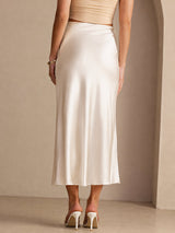 [Beige] SilkSilky  Skirt 002