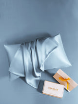 [Light Blue] SilkSilky  19Momme Pillowcase 005