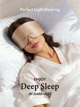 [Beige] SilkSilky  Eye Mask 003