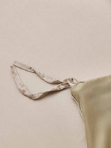 [Beige+Khaki] SilkSilky  22Momme Bedding Set 007