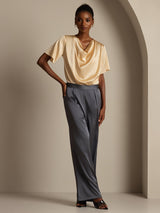 [Dark Gray] SilkSilky  Women's Pants 007