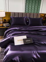 [Deep Purple] SilkSilky  22Momme Bedding Set 005
