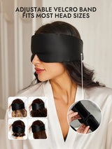 [Black] SilkSilky  Eye Mask 004