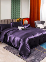 [Deep Purple] SilkSilky  25Momme Bedding Set 003