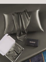 [Dark Gray] SilkSilky  22Momme Pillowcase 005
