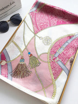 [P004] SilkSilky  Pure Silk Scarf 004