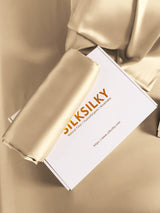 [Beige] SilkSilky  22Momme Pillowcase 005