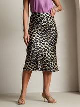 [Leopard] SilkSilky  Skirt 005