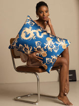 [Navy Dragon] SilkSilky  Pillowcases 002
