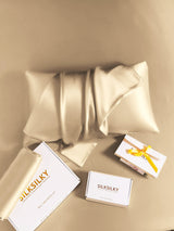 [Beige] SilkSilky  19Momme Pillowcase 006