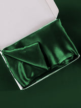 [Dark Green] SilkSilky Pillowcase 006