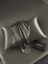 [Dark Gray] SilkSilky Pillowcase 004