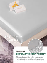 [Silver] SilkSilky  25Momme Bedding Set 004