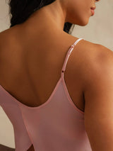 [Pink] SilkSilky  Spaghetti Strap Camisole Set 003