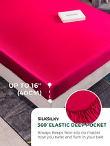 [Wine] SilkSilky  19Momme Bedding Set 004