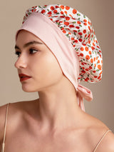 [Cherry] SilkSilky  Sleep Cap 003