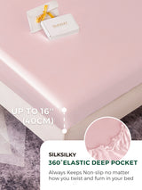 [Pink] SilkSilky  25Momme Sheet 005