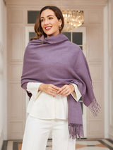 [Purple] SilkSilky  Scarf 003
