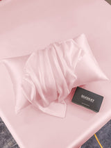 [Pink] SilkSilky Pillowcase 004