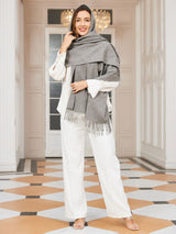 [Gray] SilkSilky  Scarf 002